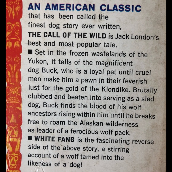 Vintage 1962 The Call of the Wild & White Fang by Jack London - Picture 3 of 6